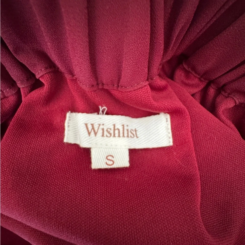 Wishlist Red Off-Shoulder Blouse - Picture 4 of 4